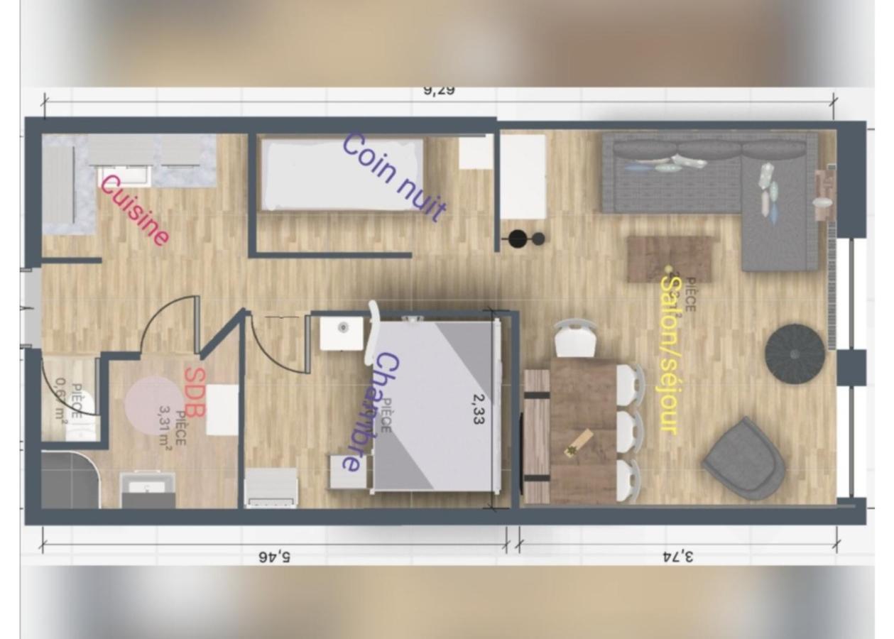 Appartement 6/7 Personnes Pied Des Pistes A Plagne Centre La Plagne Exterior photo